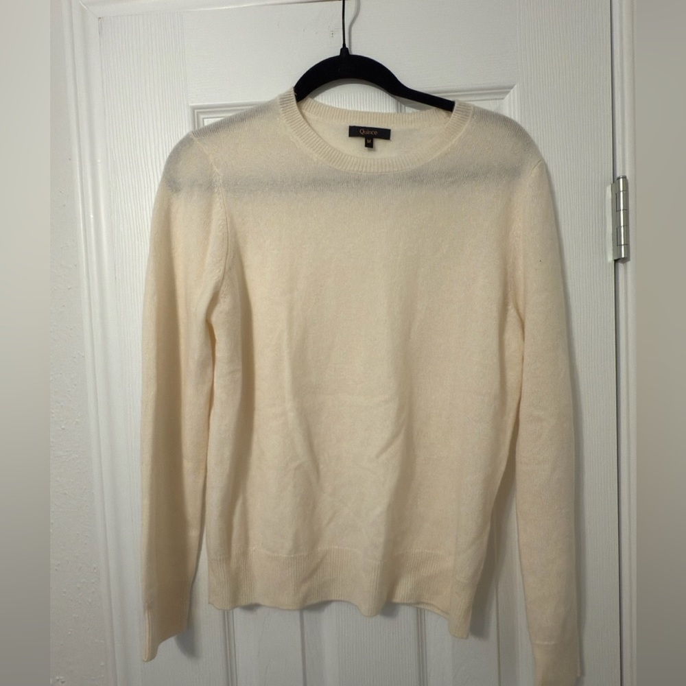 Quince Mongolian Cashmere Crewneck Sweater women's medium